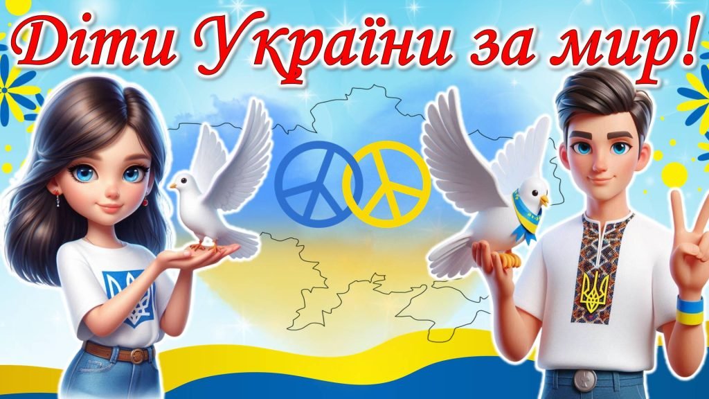 Головне зображення розробки: День миру 2025. Презентація до Дня миру – 2025 “Діти України за мир”