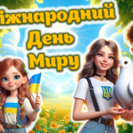 Міжнародний День Миру 2024. Конспект + Сучасна презентація + Роздатковий + Розтяжка + Постер