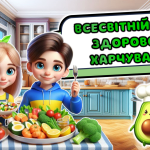 ДЕНЬ ЗДОРОВОГО ХАРЧУВАННЯ 16 жовтня (презентація+оформлення дошки+роздатковий матеріал)