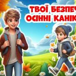 Презентація “Безпека на осінніх канікулах”. Інструктаж з БЖД на осінні канікули 2024. Презентація(+В