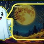 Фото розробки: Чарівні привітання на Геловін 🌕: від 🧙‍♀️, 🎃, 🧛‍♂️, 👻, 🕷️, 🐺, 🐈 (для молодших учнів)