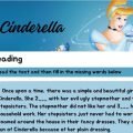 Cinderella. Receptive skills