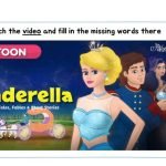 Фото розробки: Cinderella. Receptive skills