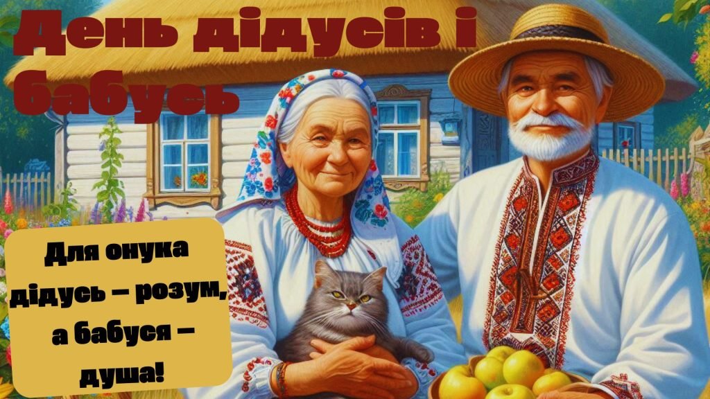 Головне зображення розробки: Анімована презентація до Дня дідусів і бабусь
