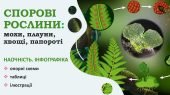 !!! СПОРОВІ РОСЛИНИ: МОХИ, ПЛАУНИ, ХВОЩІ, ПАПОРОТІ; БУДОВА ТА ЖИТТЄВІ ЦИКЛИ. БІОЛОГІЯ В СХЕМАХ, МАЛЮНКАХ І ТАБЛИЦЯХ. НУШ 7-11 КЛАСИ