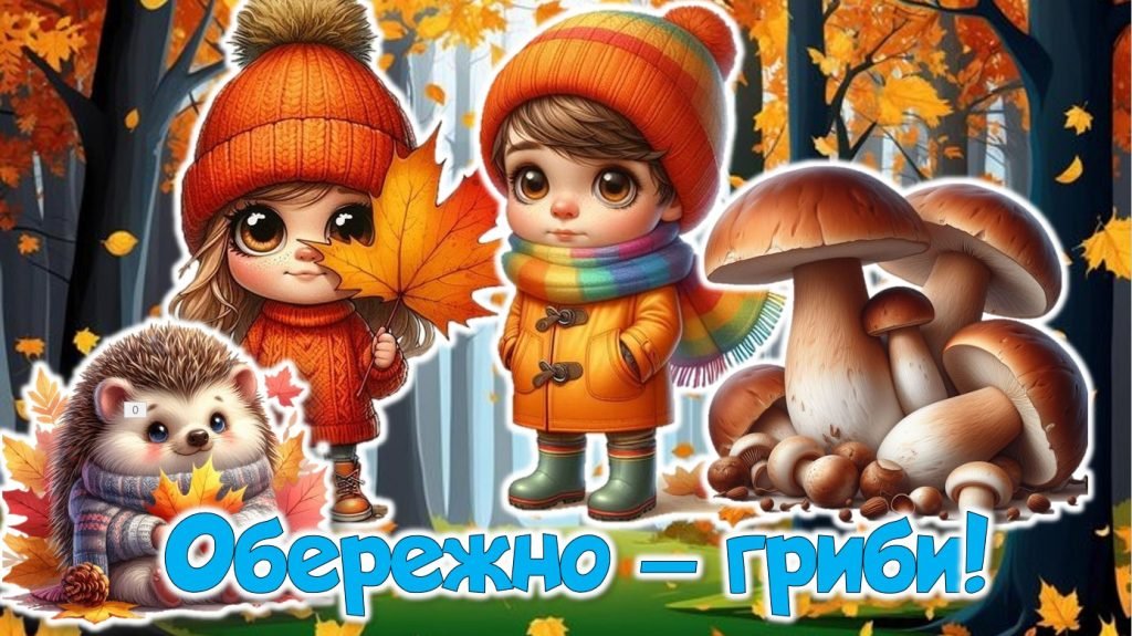 Головне зображення розробки: Презентація “Обережно – гриби!”