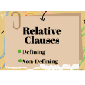 Defining and Non-defining Relative Clauses