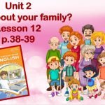 Презентація до уроку 12 в 5 класі “Unit 2. What about your family? Lesson 12 p.38-39”