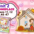 Презентація для 4 класу до 11-12 уроків “Unit 2. MY HOMEPLACE” с.46-47 (до підручника О.Карп’юк)