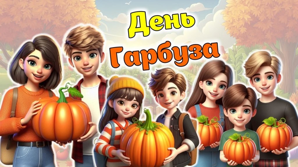 Головне зображення розробки: “26 жовтня – День гарбуза” 2024. Презентація + Конспект + Постер + Роздатковий +Розтяжка + Розмальов