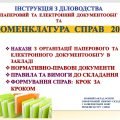 НОМЕНКЛАТУРА СПРАВ 2025 ІНСТРУКЦІЯ З ДІЛОВОДСТВА В ЗАКЛАДІ ОСВІТИ (в школі) Наказ про затвердження
