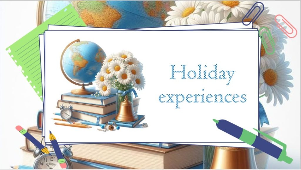 Головне зображення розробки: Презентація до підручника Full Blast 7 Module 3 с Holidays experiences