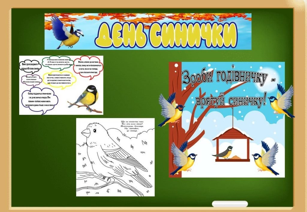 Головне зображення розробки: 12 листопада- День синички