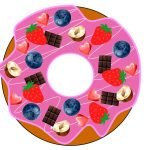 Фото розробки: Шаблон аплікації “Пончик.Донат”