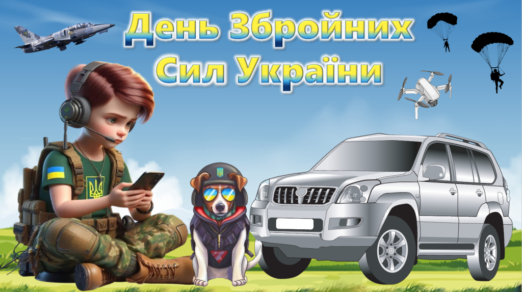 Головне зображення розробки: Презентація до 6 грудня – День Збройних Сил України 💪 ЗСУ💙💛