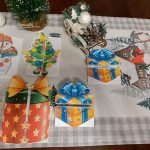 Фото розробки: Комплект об’ємних листівок до Нового року 2025🌲🔥❄❄❄