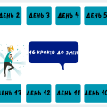 Настільна гра для педагогів “16 кроків для змін”