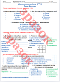 Діагностична робота за 4 групою результатів “Дієслово”