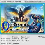 Фото розробки: Постер 1000 днів незламності