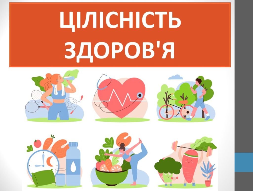 Головне зображення розробки: Презентація ” Цілісність здоров’я” ( 7 клас НУШ)