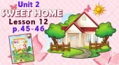 Презентація для 3 класу до 12 уроку “Unit 2. SWEET HOME” с.45-46 (до підручника О.Карп’юк)