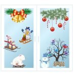 Фото розробки: Зимове оформлення вікон