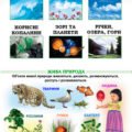 1-5 кл. Я ДОСЛІДЖУЮ СВІТ. ПІЗНАЄМО ПРИРОДУ. ПРИРОДА ЖИВА ТА НЕЖИВА. НАОЧНІСТЬ