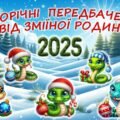 Новорічні передбачення для учнів від зміїної родини 2025. Інтерактивна презентація.