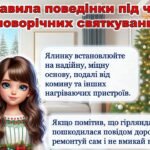 Фото розробки: Правила безпечної поведінки під час зимових канікул 2025. Мої безпечні зимові канікули. Презентація.