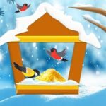 Фото розробки: Шаблон аплікації “Годівничка для птахів” 3 варіанти