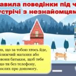 Фото розробки: Правила безпечної поведінки під час зимових канікул 2025. Мої безпечні зимові канікули. Презентація.