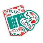 Фото розробки: Розтяжка прапорці «Випуск 2025 -Маки» А4