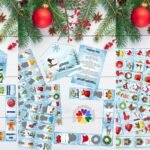 Фото розробки: Доміно “Зима” 2024 для самостійного друку