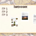 Підсумкова контрольна робота .ГР1. ГР2. ГР 3. Іменник (І частина).6клас .Українська мова