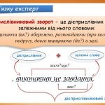 Фото розробки: Презентація “Дієприслівниковий зворот. Розділові знаки в реченнях із дієприслівниковими зворотами” (7 клас НУШ за підручником А.В.Онатій, Т.П.Ткачука)