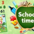 Презентація для 3 класу до 8 уроку “Unit 3. School time” с.60-61 (до підручника О.Карп’юк)