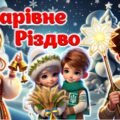 Чарівне Різдво. 25 грудня – Різдво Христове. Сучасна анімована презентація + конспект + постер + розтяжка + роздатковий матеріал + розмальовки