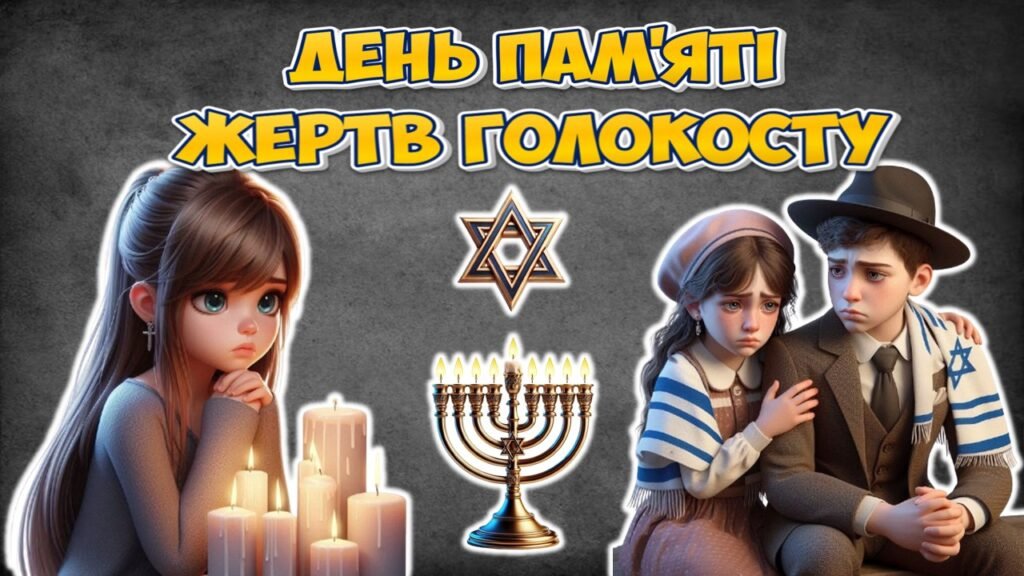Головне зображення розробки: Презентація “27 січня – День пам’яті жертв Голокосту”