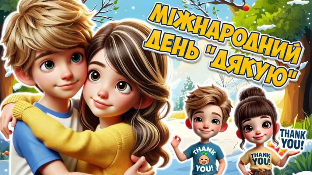 Головне зображення розробки: Презентація “11 січня – Міжнародний день “Дякую”