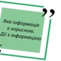 Яка інформація є корисною. Дії з інформацією 2 клас