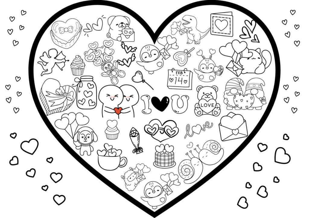 Головне зображення розробки: День святого Валентина мегарозмальовка