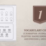 Словничок-розмальовка (за підручн. Naomi Simmons “Family and Friends 1, 2nd Edition”)