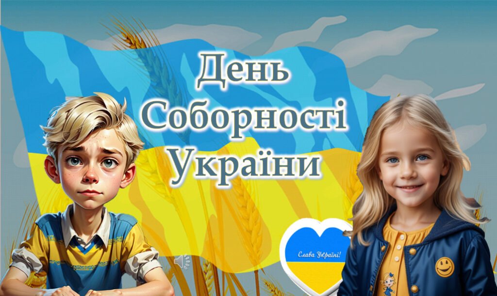 Головне зображення розробки: День Соборності України 22 січня 2025 Інтерактивна презентація для НУШ, 1 – 7 класи