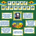 Оформлення дошки до Дня народження Тараса Шевченка