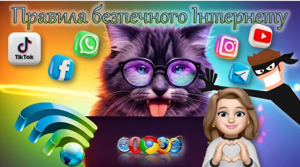 Головне зображення розробки: До Дня безпеки в інтернеті – Правила безпечного Інтернету