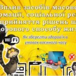 Вплив засобів масової інформації, соціальної реклами на прийняття рішень щодо здорового способу життя. Як зберегти здоров’я в умовах воєнного часу.