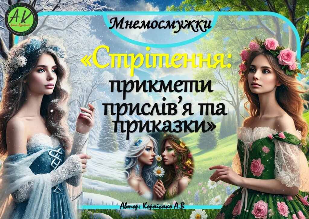 Головне зображення розробки: Мнемодоріжки ❄️🌼”Стрітення: прикмети, приказки та прислів’я”❄️🌼 н