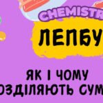 Лепбук “Як і чому розділяють суміші”