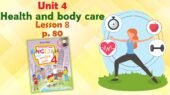 Презентація для 4 класу до 8 уроку “Unit 4. Health and body care” с.80 (до підручника О.Карп’юк)