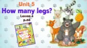 Презентація для 2 класу до 4 уроку “Unit 5. HOW MANY LEGS?” с.66 (до підручника О.Карп’юк)